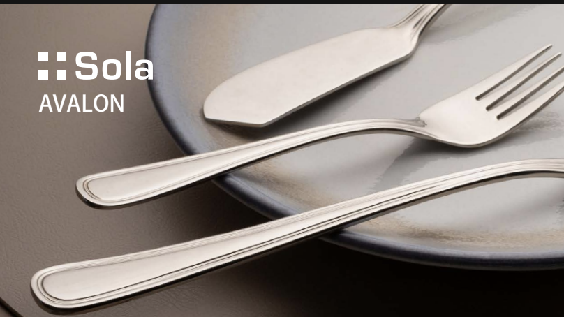 SOLA Avalon cutlery