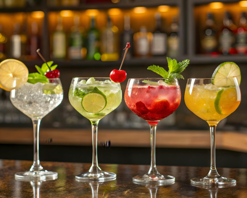 Professional glassware for hotels restaurants and bars
